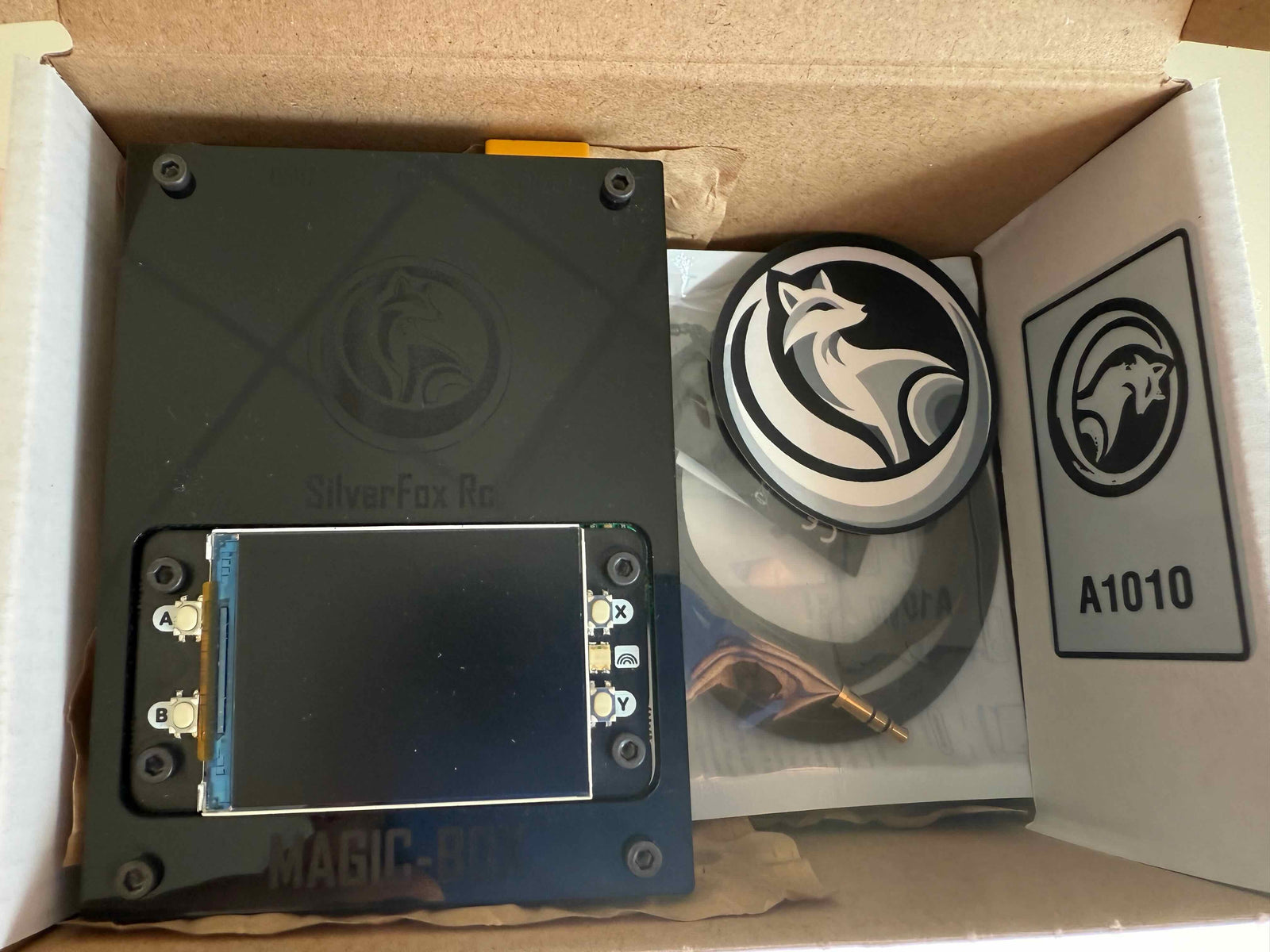 Magic Box — front face with USB ports